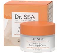 DR. SEA - Anti-Aging Night Face Cream - Retinol, Collagen & Hyaluronic Acid - Regeneration & Firmness - 50ml
