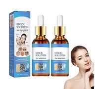 Anti Aging Serum,Dark Spot Corrector & Anti-Aging Collagen Serum,Anti-wrinkle Stock Solution Lightens Skin Fine Lines and Dark Spots,Anti-Aging Face Serum Wrinkle Remover Skin Firming Essence (2 Pcs)