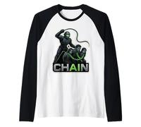 Anti AI Activist Chain Artificial Intelligence Slavery Robot Raglan Baseball Tee