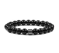 Anti Alcohol Bracelet - 2025 GM Magnetic Sobriety Bracelet for Men & Women,Adjustable Glame Anti Alcohol Magnetic Bracelets,Reduces Alcohol Cravings,Relieves Anxiety & Withdrawal Stress(Type B)