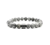 Anti Alcohol Bracelet Women & Men - Reduce the Urge to Drink, 8MM-Adjustable Glame Anti Alcohol Magnetic Bracelet, Neodymium & Onyx Anti-Alcohol Craving Jewelry (C)