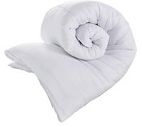 Anti Allergic Duvet Tog 100% Poly Cotton Super Soft and Lightweight Hollowfibre Filled Hotel Bedding Quilt All Season Duvet Made in UK (Tog 15 Cotton, Single)