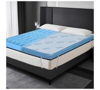 Anti-Allergy Air Flow Mattress Topper Extra Thick Enhancer For Mattress Comfortable Hypoallergenic Soft Cosy Hotel Quality Luxury Topper (5 Cm Thickness, Small Double(4FT))