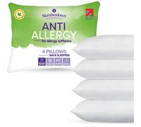 Slumberdown Anti-Allergy Pillows: Medium Support/Four