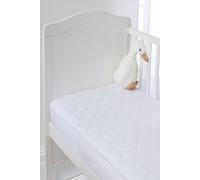 Clair De Lune Anti-Allergy Quilted Cot Bed Mattress Protector