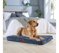 Anti-Anxiety Blue Pet Bed For Dogs - Slumberdown Orthopaedic & Washable, Large