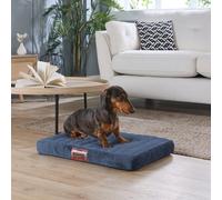 Anti-Anxiety Blue Pet Bed For Dogs - Slumberdown Orthopaedic & Washable, Small