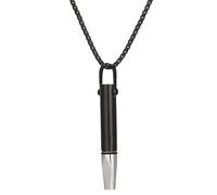 Anti Anxiety Breathing Necklace, Breathlace Portable Stainless Steel Anxiety Relief Necklace Stress Relief Necklaces Breathing Exercises Necklaces, for Meditation Relief Relaxation and Exercise