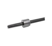 Anti-backlash ball screw 1pcs Trapezoidal Screw + Cylindrical Nut T10 12 16 20 25 28 30 32 36(T20X4X1m)