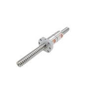 Anti-backlash ball screw 25mm DFU RM 2505 Ball Screw L 200mm-2500mm Endmached For BKBF20 + A Double Nut For CNC XZY(1400mm)