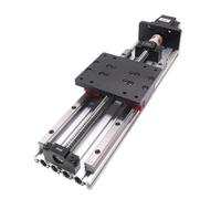 Anti-backlash ball screw Linear Guides Sliding Table 100-900mm Module Ball Screw SFU1204 HGH15 2.8A NEMA23 57 * 56mm Stepper Motor(700mm)
