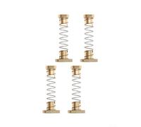 Anti Backlash Spring Loaded Nut for, Brass and Stainless Steel Z-Axis Elimination Spring Nut for 3, for CR-10, T8 Threaded Rod Compatible
