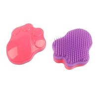 Anti-Bacterial Brush For Dogs & Cats - Pink - Designed For Short Coats, This Handheld Grooming Brush Offers An Easy And Effective Way To Keep Your Pet Clean And Comfortable