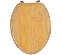 Anti-Bacterial Wooden Toilet Seat Lid - Easy to Assemble, Stable Design for Ultimate Comfort and Hygiene - Perfect for Home Bathrooms