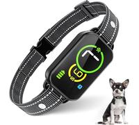 Anti Bark Collar for Dogs: Bark Collar for Small Medium Dogs Stop Barking | Rechargeable No Shock Dog Barking Collar with Beep &Vibration | 7 Adjustable Sensitivity (IP67 Waterproof)