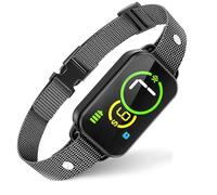 Anti Bark Collar for Dogs, Bark Collar for Small Medium Dogs Stop Barking - Rechargeable No Shock Dog Barking Collar with Beep &Vibration - 7 Adjustable Sensitivity (IP67 Waterproof)