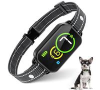 Anti Bark Collar for Dogs - Bark Collar for Small Medium Large Dogs Stop Barking | Rechargeable Dog Barking Collar with Vibration & Beep Comfort Training | Making Dog Calm Down (IP67 Waterproof)