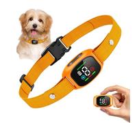Anti-Bark Collar, Smart Anti Bark Collar for Smart & Humane Dog Training, with Vibration & Beep, 8-Level Sensitivity Adjustable, IP67 Waterproof, for Small Medium Large Dog (#C)