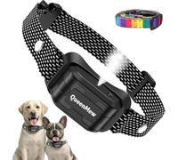 Anti Bark Collars for Dogs, Auto Citronella Dog Collar Stop Barking, Citronella Bark Collar with 3 Adjustable Sensitivity & Spray Levels, Anti Barking Dog Collars with 2 Straps for Small Large Dogs