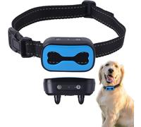 Anti Bark Collars For Dogs, Bark Rechargeable Collar For Small Dogs With Intensity Vibration And Ultrasonic, 7 Sensitivity Adjustable, No Shock Anti Barking Device For Dogs (Blue)