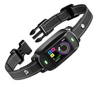Anti Bark Collars for Dogs, Rechargeable Smart Dog Barking Collar with Vibration Beeping Modes, IP67 Waterproof 5 Sensitivity Levels Dog Training Collar for Small Medium Large Dogs