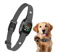 Anti Bark Collars, No Shock Dog Barking Collars for Dogs with 4 Modes Beep & Vibration, 8 Sensitivities, IP67 Waterproof Rechargeable Bark Dog Collar to Stop Barking for Small Medium Large Dogs