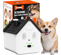 Anti Bark Device, 3 Adjustable Levels Dog Barking Control 50 Feet Waterproof Outdoor Dog Barking Device for Small Medium Large Breeds Effective Training Tool for Dogs