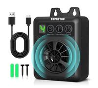 Anti Bark Device for Dogs 50ft Rechargeable Ultrasonic Dog Bark Control Devices with 4 Modes Stop Neighbors Dogs Barking Waterproof Bark Deterrent Box Dog Bark Muffler Safe