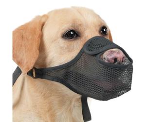 Anti-Bark Muzzle for Dogs - Breathable And Washable Mesh For Bite Protection - Mouth Cover For Training Dogs And Barking - Adults Lovers Friends Animal Lover