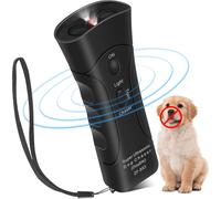 Anti Barking Device, 3 Mode Dual Sensor Upgraded Bark Control Device, 33Ft Range Ultrasonic Dog Bark Deterrent Pet Behavior Training