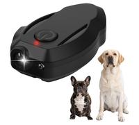 Anti Barking Device Auto Dog No Bark Stopper Devices Mini Handheld Ultrasonic Rechargeable LED Indicate Indoor Outdoor Deterrent Long Range Control Repeller Training Tool for Small Large Medium Dogs
