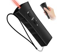 Anti Barking Device for Dogs - 3 In 1 Dog Barking Deterrent Device With Flash LED - 30FT Ultrasonic Stop Barking Small/Large Dog Device - Handheld Bark Shield Indoor Outdoor Training Tool