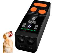 Anti Barking Device for Dogs, 4X Ultrasonic Dog Bark Deterrent Devices with HD Display - Rechargeable Portable Handheld Dog Repeller with 9 Mode & 45ft Range, Safe Dogs Training for Indoor Outdoor