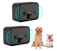 Anti Barking Device for Dogs Auto Dog Bark Deterrent Devices for Indoor Outdoor Rechargeable Dog Barking Silencer with 3 Modes Ultrasonic Barking Control Deterrent Devices Safe for Dogs People-2 Pack