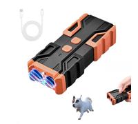 Anti Barking Device for Dogs, Bark Shield Repeller 3 Modes, Dual Ultrasonic Dog Barking Deterrent Devices with LED Flashlight, Stop Barking Dog Device, Sonic Anti Bark Tool for Outdoor Indoor