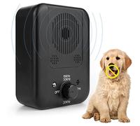 Anti Barking Device for Dogs,Dog Barking Deterrent Devices,33ft Ultrasonic Bark Stopper Trainer,Rechargeable & Waterproof,3 Adjustable Modes Suitable for Large Dogs and Puppies,Indoor Outdoor