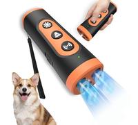 Anti Barking Device for Dogs - Dog Barking Deterrent Devices - Ultrasonic Bark Control Rechargeable, 4 Safe Modes, 15m Range, Humane & Safe, Effective for Small Medium Large Dogs.