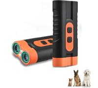 Anti Barking Device for Dogs, Dog Barking Deterrent Devices, Ultrasonic Dog Barking Deterrent Device with LED Flashlight for Training to Improve Bad Behavior (Dual core ultrasonic dog repeller, 1pc)