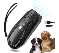Anti Barking Device for Dogs, Handheld Ultrasonic Dog Repeller & Stop Barking Dog Device - 16.4ft Range, 15-25kHz Variable Frequency Bark Deterrent Devices, 1800mAh Rechargeable Safe Training Tool