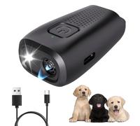 Anti Barking Device for Dogs, Handheld Ultrasonic Strobe Lights Dog Barking Deterrent Devices Mini LED Indicate Bark Shield for Small Medium Large Uses in Home Yard Car Patio Park Indoor Outdoor