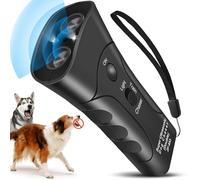 Anti Barking Device for Dogs, Ultrasonic Dog Deterrent Control Sonic Bark Deterrents Stop Waterproof Mini Outdoor Deterrent 3 in 1 Bark Control Tool Frequency Levels Humanized and Safe