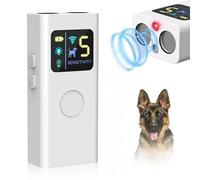 Anti Barking Device,Handheld Dog Barking Deterrent up to 30 Ft Effective Control Range, 3 Modes & LED Light Ultrasonic Dog Trainer, Safe for Human & Dogs