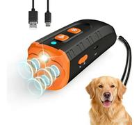 Anti Barking Device, Handheld Ultrasonic Bark Stopper, Powerful Dog Barking Deterrent Devices Stop Dog Barking Device with LED, Ultrasonic Dog Bark Devices Indoor Outdoor for Small Medium Large Dogs