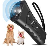 Anti Barking Device Ultrasonic Dog Deterrent Control Ultra Sonic Bark Deterrents Stop Waterproof Outdoor Corrector Devices 3 in 1 Frequencies Bark Guard Mod Trainer Stopper For Small Medium Large Dogs