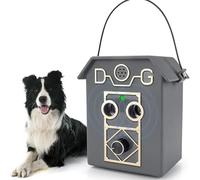 Anti Barking Device with Ultrasonic Sound, 2 Speakers, 4 Adjustable Modes, Detects Dog Barking up to 50 Feet, Waterproof IPX5 for Indoor and Outdoor Use, Battery Included