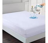 Anti Bed Bug Fully Zipped Waterproof Mattress Protector Total Encasement Cover Anti Allergy Premium Mattress Protector Bed Bug Dust Mite Proof 30cm/12inch Deep Mattress Cover (Super King)