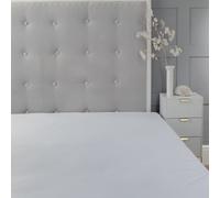 Snug City Anti Bed Bug Mattress Protector Waterproof Fully Encased Zipped Mattress Cover Dust Mite Proof in White | Size: Super King Snug City White Super King