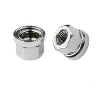 Anti Bicycle Track Wheel Nuts M9/m10 3/8 for Steel Hub Axle Inch Having Integrated Washer Bolts Hubs Gear Front Rear Fixed for Slip Style (M9)
