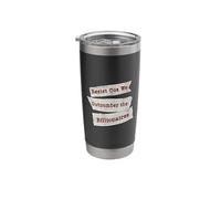 Anti-Billionaire Resistance Movement Stainless Steel Insulated Tumbler