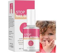 Anti-Bite Nail Polish to Stop Nail Biting for Adults & Kids - Invisible Strengthener with Bitter Taste, Quick-Dry Formula for Habit Control - Gentle, Daily Use